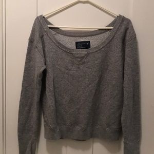Grey sweatshirt from American Eagle